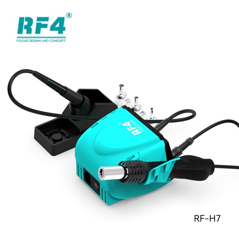 RF4 H7 2 in 1 500℃ Soder iron Station and Hot Air Station