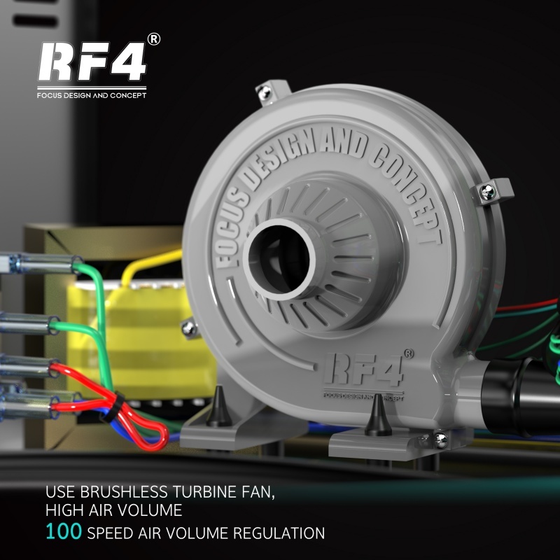 RF4 H5 800W 480℃ Digital Display Hot Air Rework Station