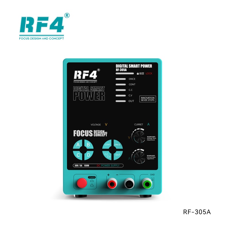 RF4 305A 30V 5A DC Power Supply with Short Killer