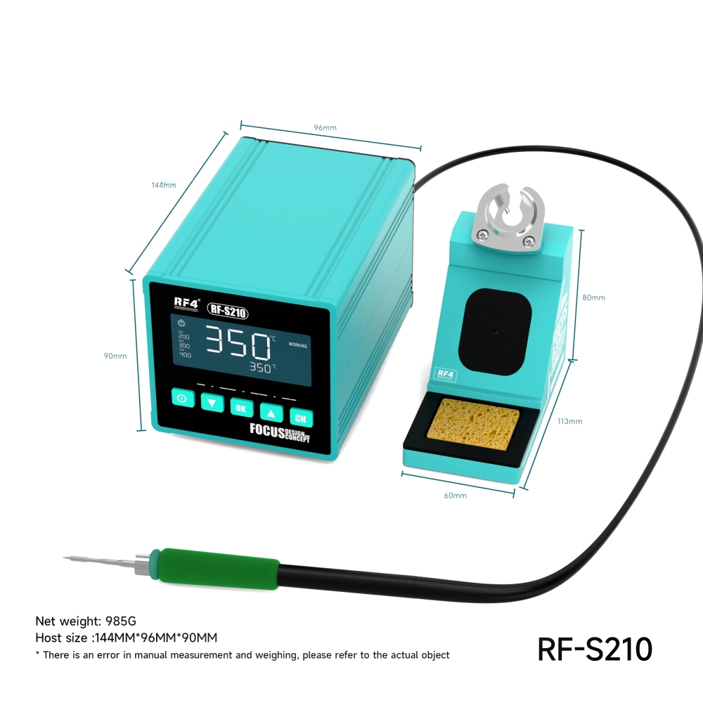 RF4 S210 72W C210 Solder Iron Station