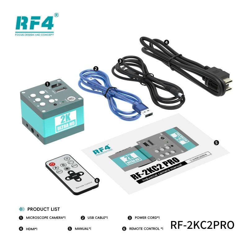 RF4 2KC2PRO 2K HD Camera 1920*1080 Pixel