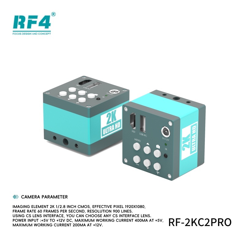 RF4 2KC2PRO 2K HD Camera 1920*1080 Pixel
