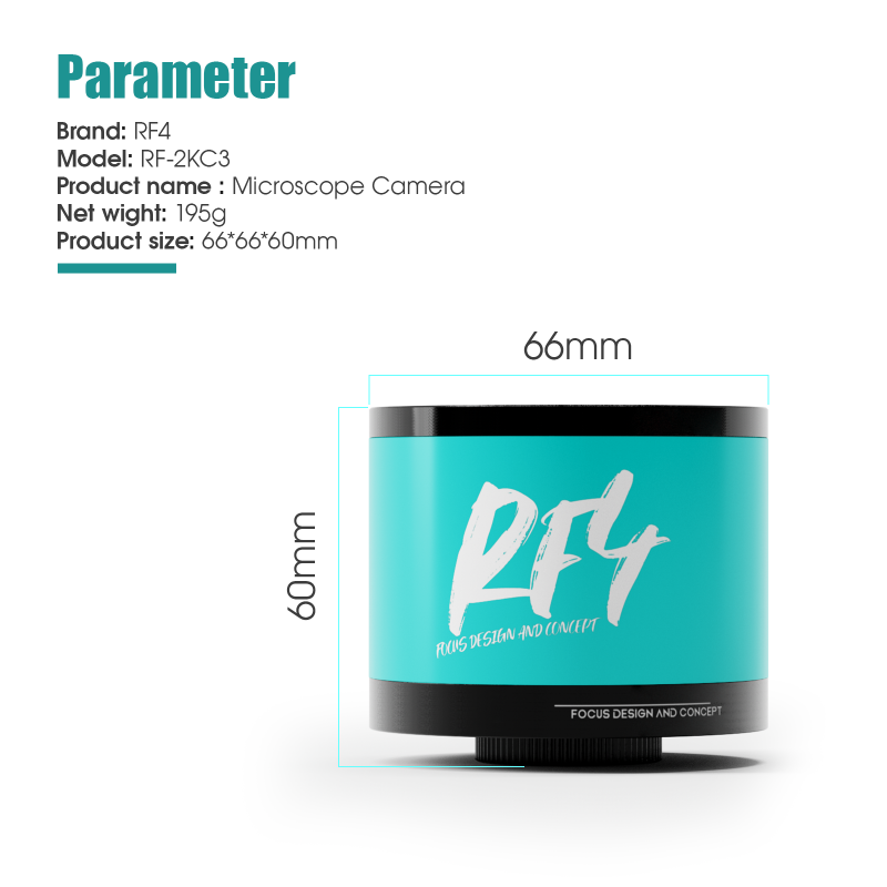 RF4 2KC3 Full HD 2K 1080P HDMI Camera for Microscope Using