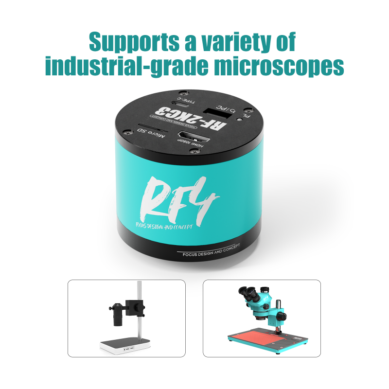 RF4 2KC3 Full HD 2K 1080P HDMI Camera for Microscope Using
