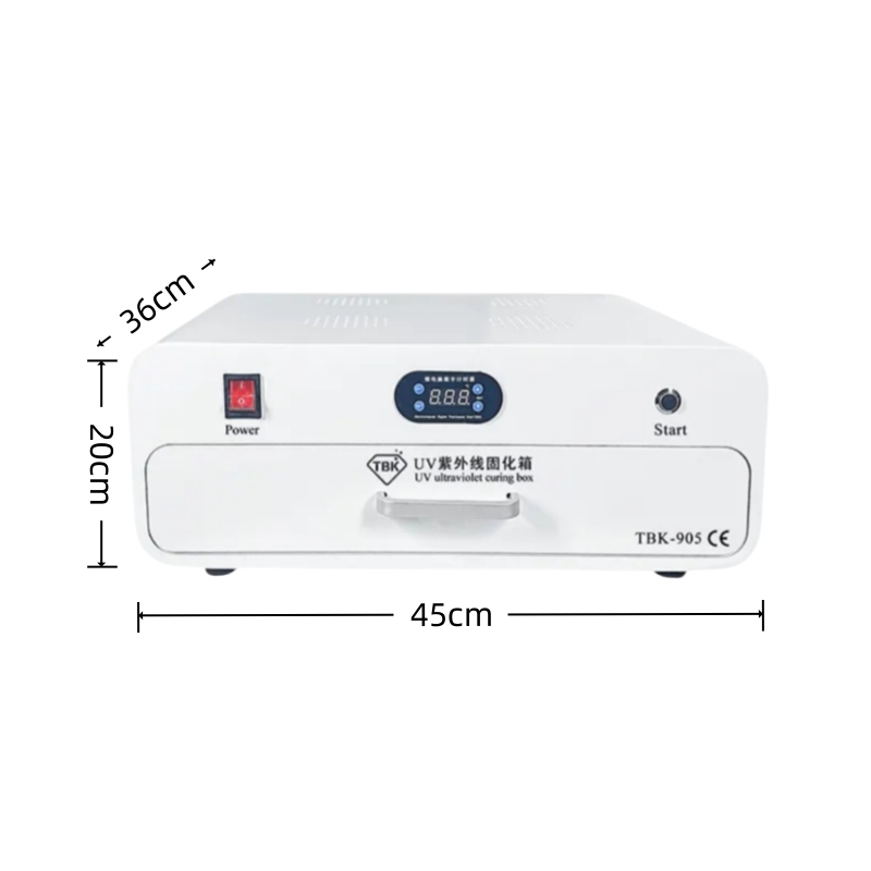 TBK905 200W 80 LEDs UV Curing Box for LCD Screen OCA Cure