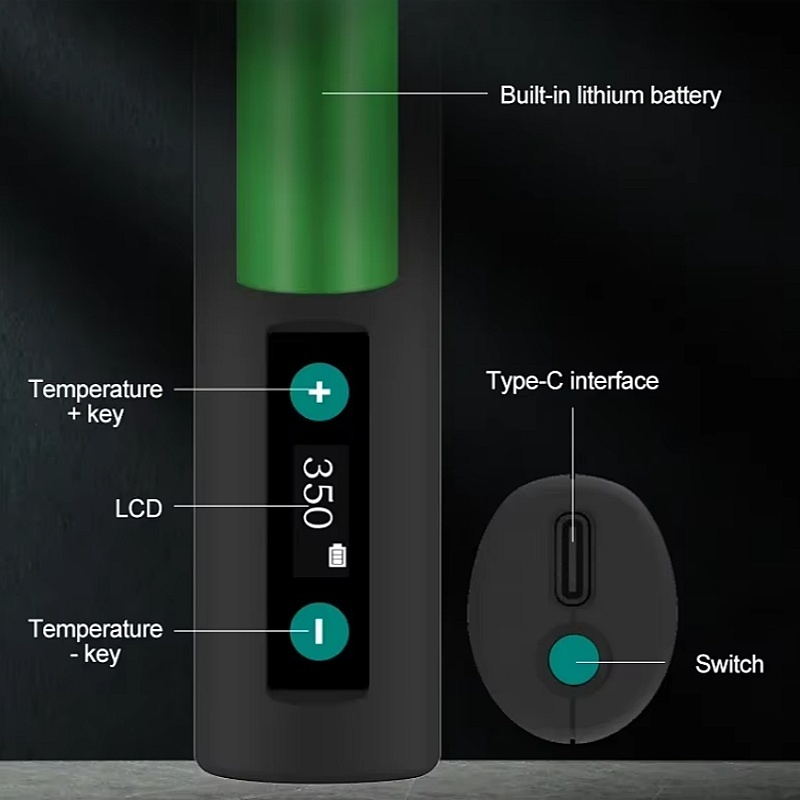 Quick TS1 Digital Display Portable Solder Iron 10W 420℃