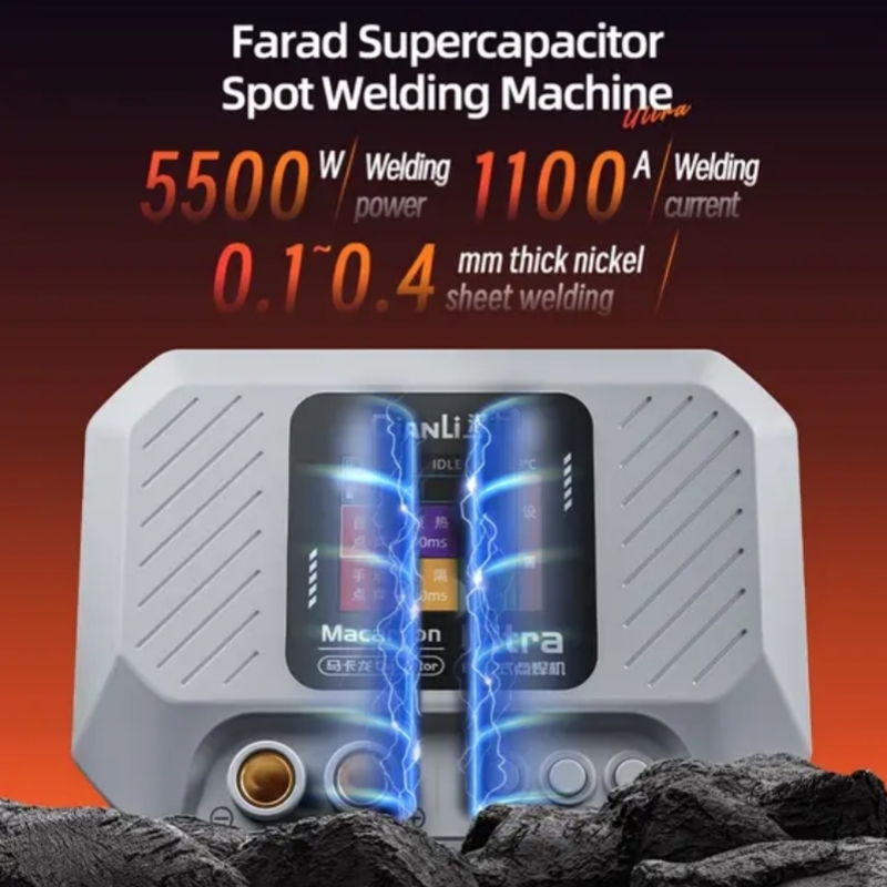Qianli Macaron Ultra Portable Spot Welder Machine for 18650 Series Battery Welding