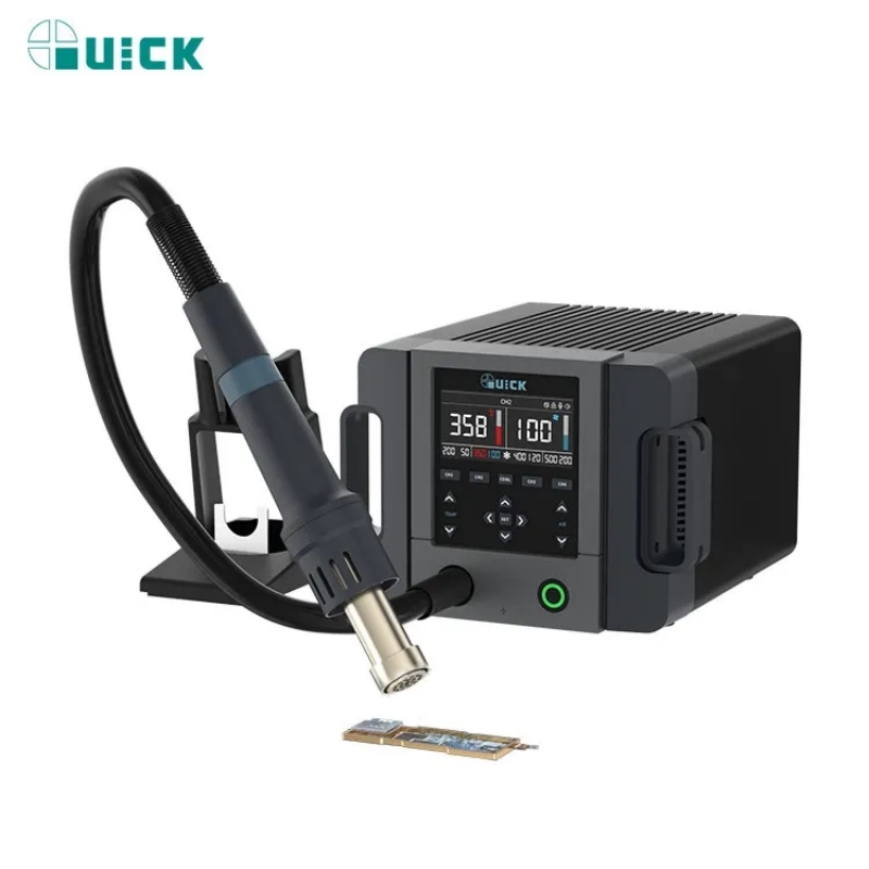 Quick 861Pro 1300W Voice Control Digital Display Hot Air Rework Station