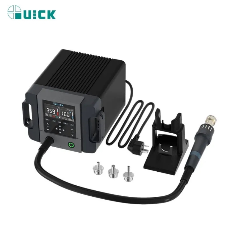 Quick 861Pro 1300W Voice Control Digital Display Hot Air Rework Station