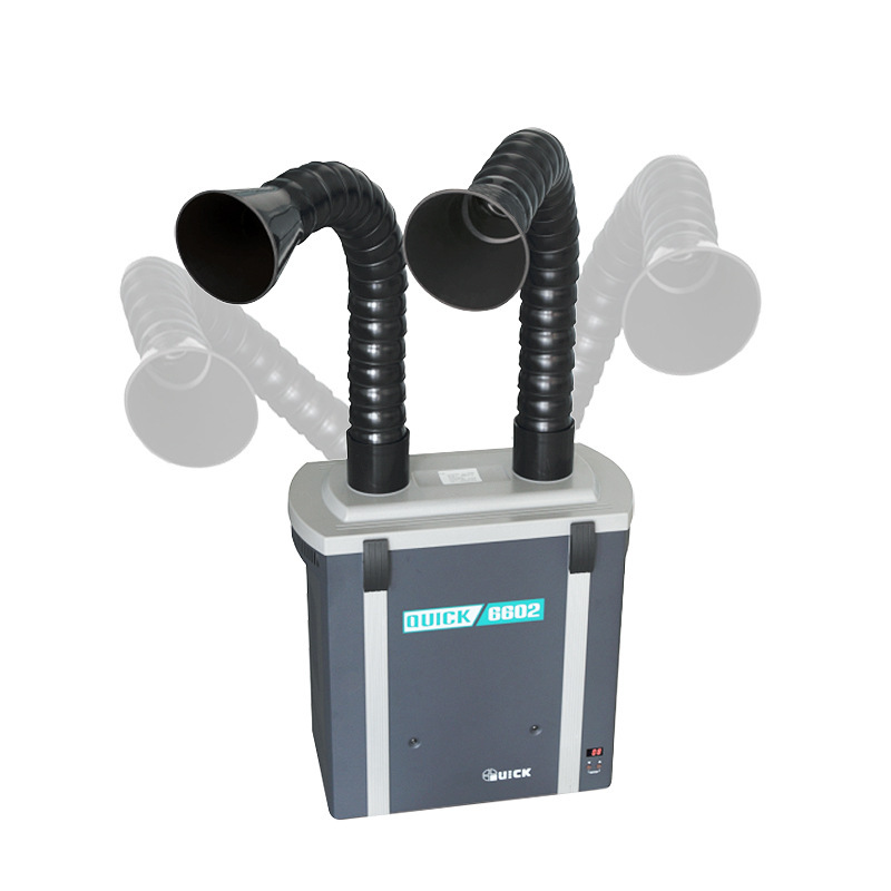 Quick 6602 Soldering Fume Extractor High Efficiency Purifier Filter System