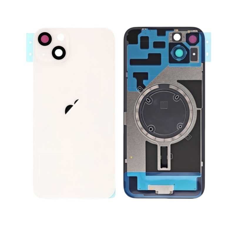 OEM Back Cover Glass Replacement with Back Plate for iPhone 14 14plus