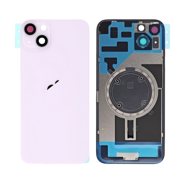 OEM Back Cover Glass Replacement with Back Plate for iPhone 14 14plus