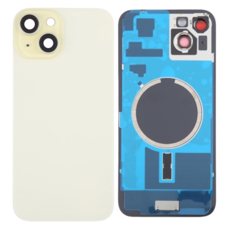 OEM Back Cover Glass Replacement with Back Plate for iPhone 15 15plus