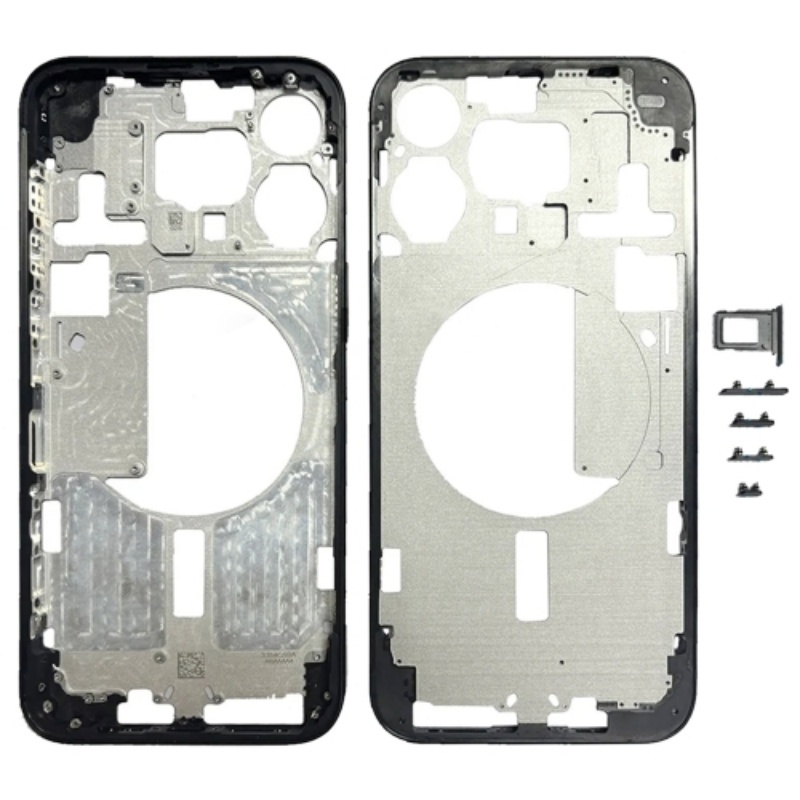 Middle Frame Bezel Plate for iPhone 15pro 15promax - Titanium