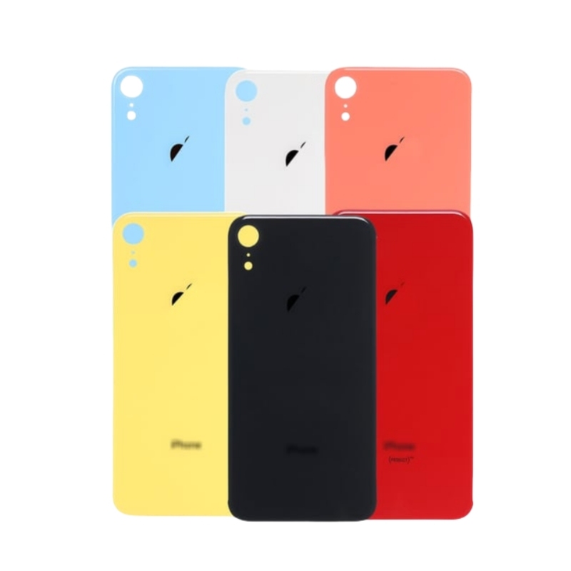 OEM Big Hole Back Rear Glass Replacement for iPhone Xr