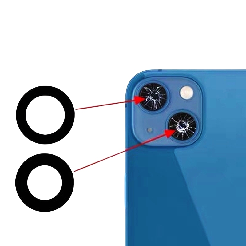 Back Rear Camera Glass Replacement Parts for iPhone 13 13mini 13pro 13promax