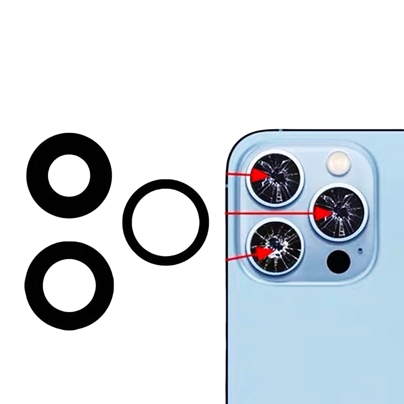 Back Rear Camera Glass Replacement Parts for iPhone 13 13mini 13pro 13promax