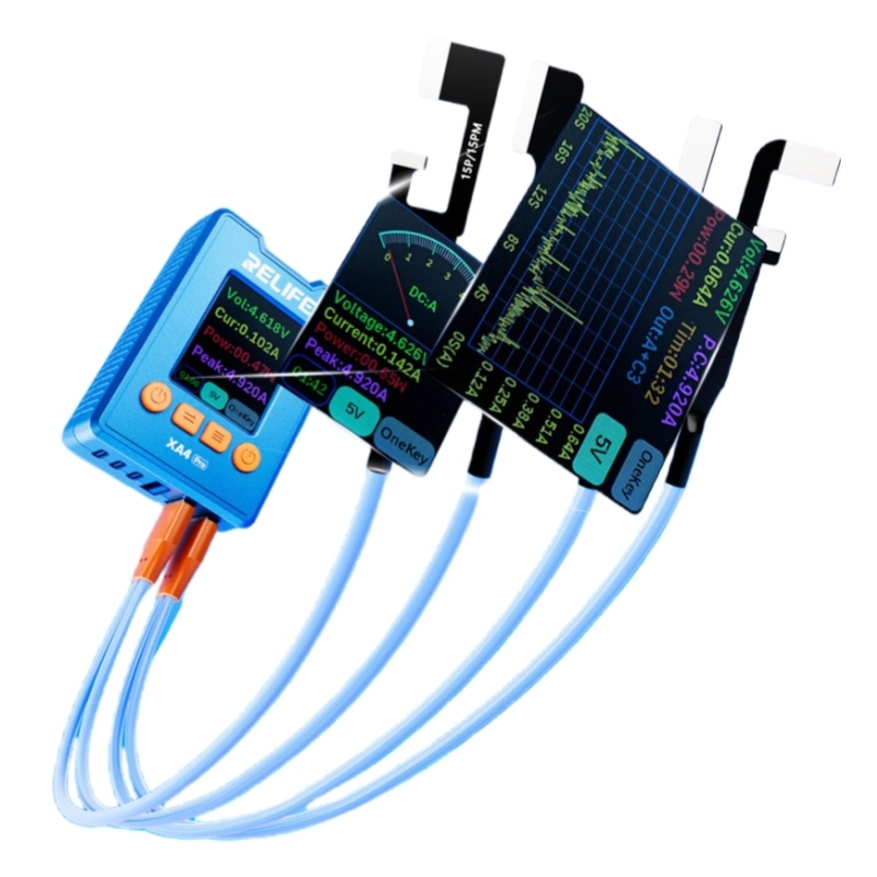 Relife XA4 Pro Power Boot On Cable with Control Button for iPhone 16PM - 8