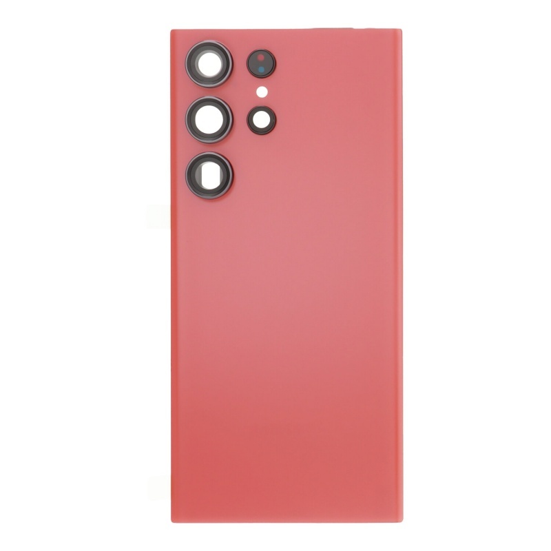 For Samsung Galaxy S23 Ultra Battery Back Cover with Camera Lens and Adhesive