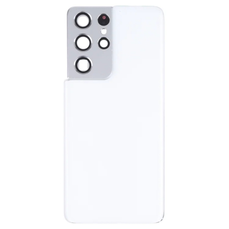 For Samsung Galaxy S21 Ultra Battery Back Cover with Camera Lens and Adhesive