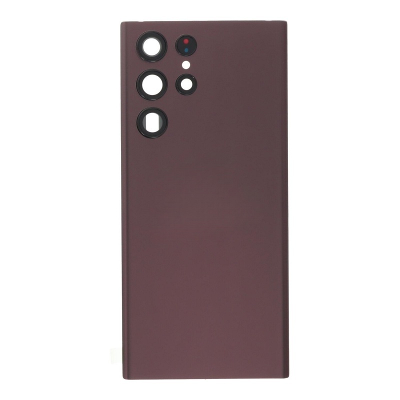 For Samsung Galaxy S22 Ultra Battery Back Cover with Camera Lens and Adhesive