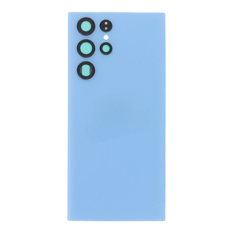 For Samsung Galaxy S22 Ultra Battery Back Cover with Camera Lens and Adhesive