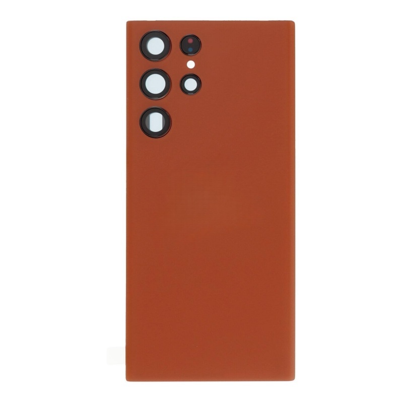 For Samsung Galaxy S22 Ultra Battery Back Cover with Camera Lens and Adhesive