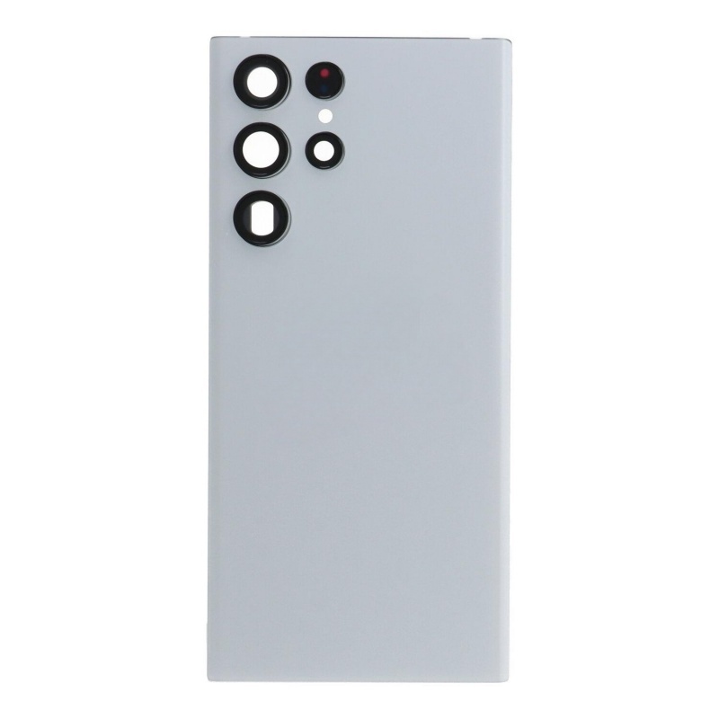For Samsung Galaxy S22 Ultra Battery Back Cover with Camera Lens and Adhesive