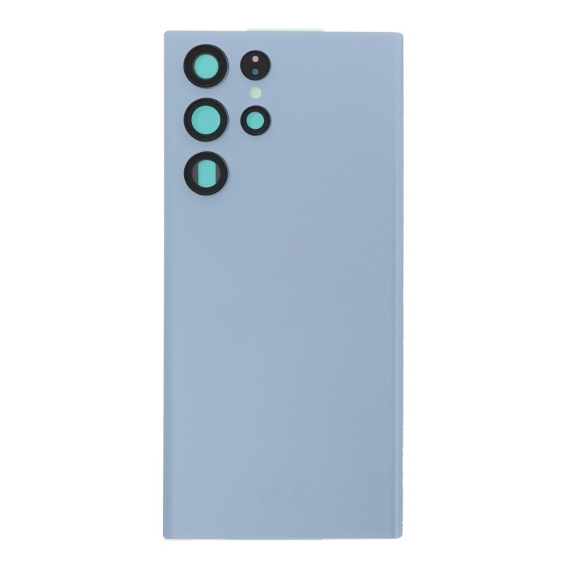 For Samsung Galaxy S22 Ultra Battery Back Cover with Camera Lens and Adhesive