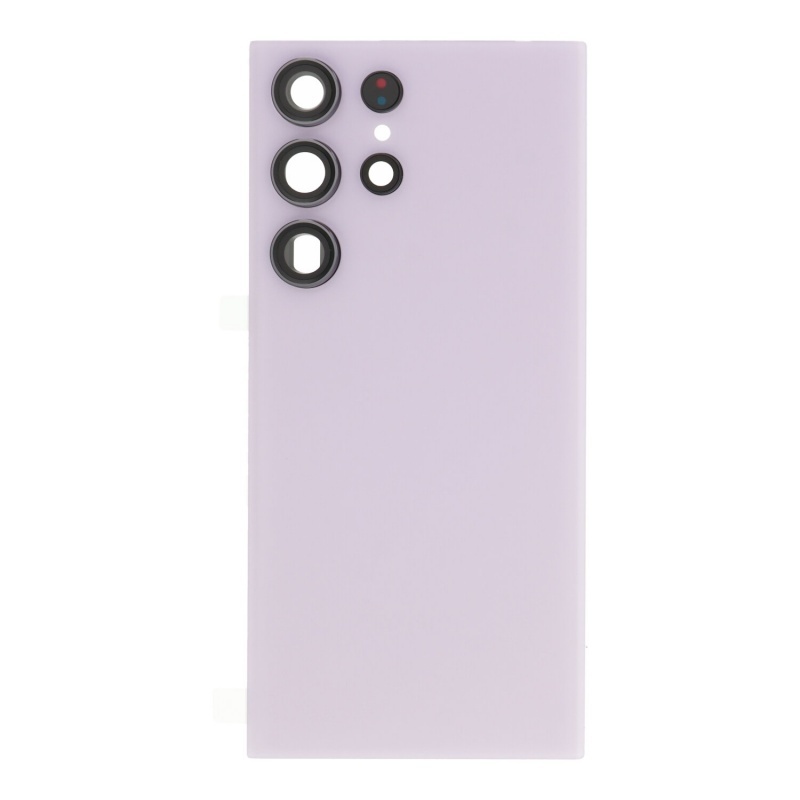 For Samsung Galaxy S23 Ultra Battery Back Cover with Camera Lens and Adhesive