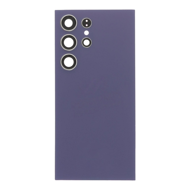 For Samsung Galaxy S24 Ultra Battery Back Cover with Camera Lens and Adhesive