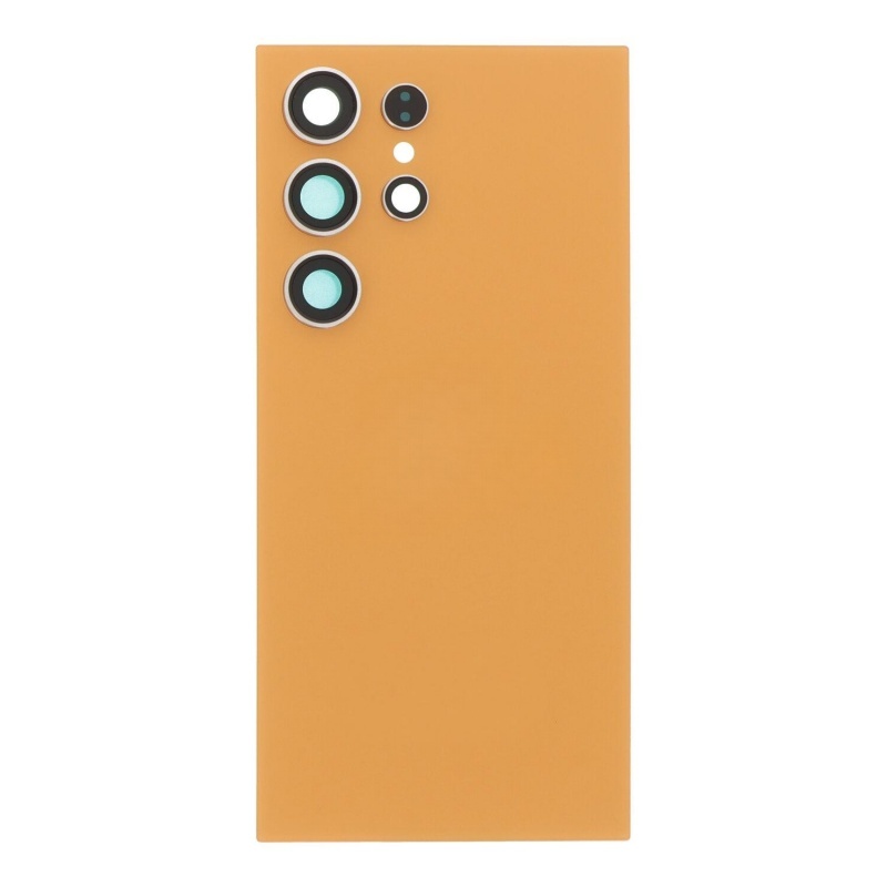 For Samsung Galaxy S24 Ultra Battery Back Cover with Camera Lens and Adhesive