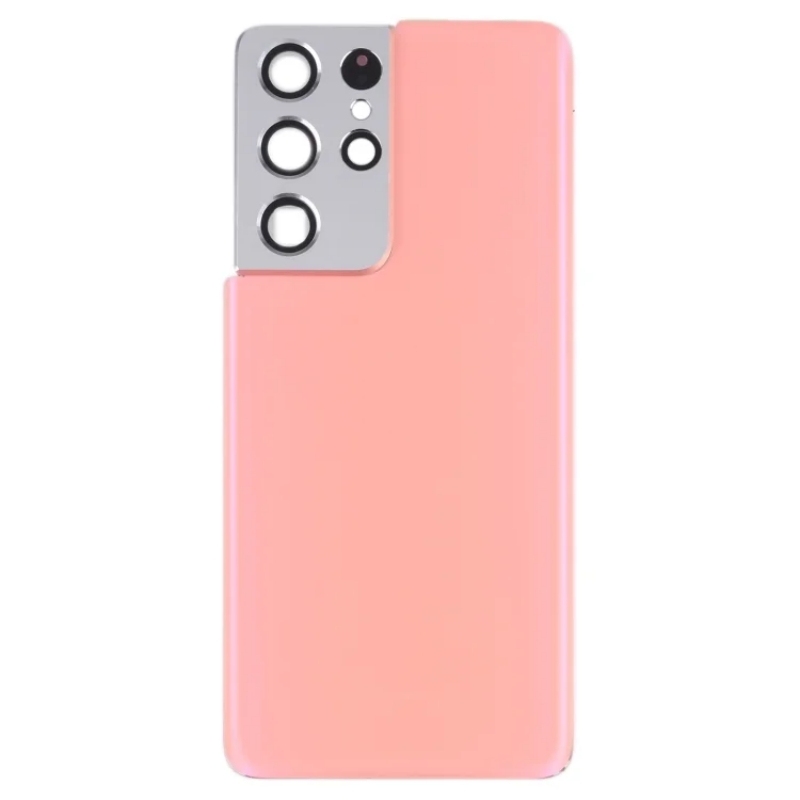 For Samsung Galaxy S21 Ultra Battery Back Cover with Camera Lens and Adhesive