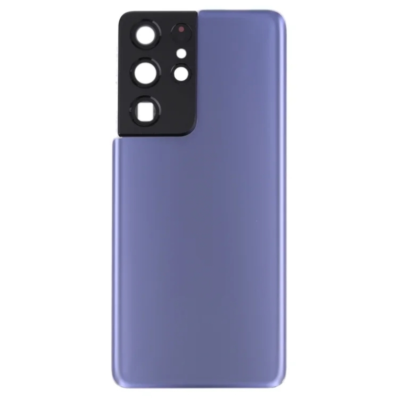 For Samsung Galaxy S21 Ultra Battery Back Cover with Camera Lens and Adhesive