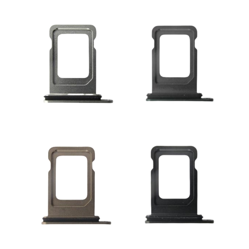 For iPhone 11pro 11promax Single SIM Card Tray Replacement Part