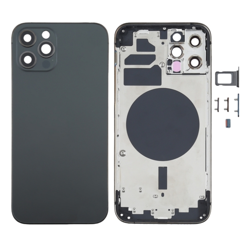 For iPhone 12pro 12promax Back Housing Replacement Part Middle Frame Chassis