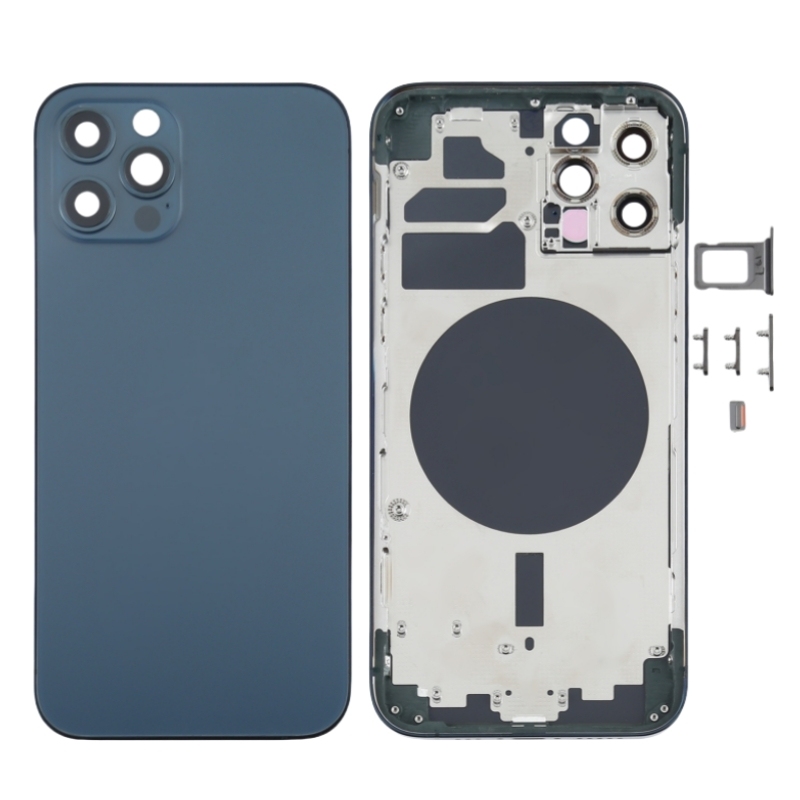 For iPhone 12pro 12promax Back Housing Replacement Part Middle Frame Chassis