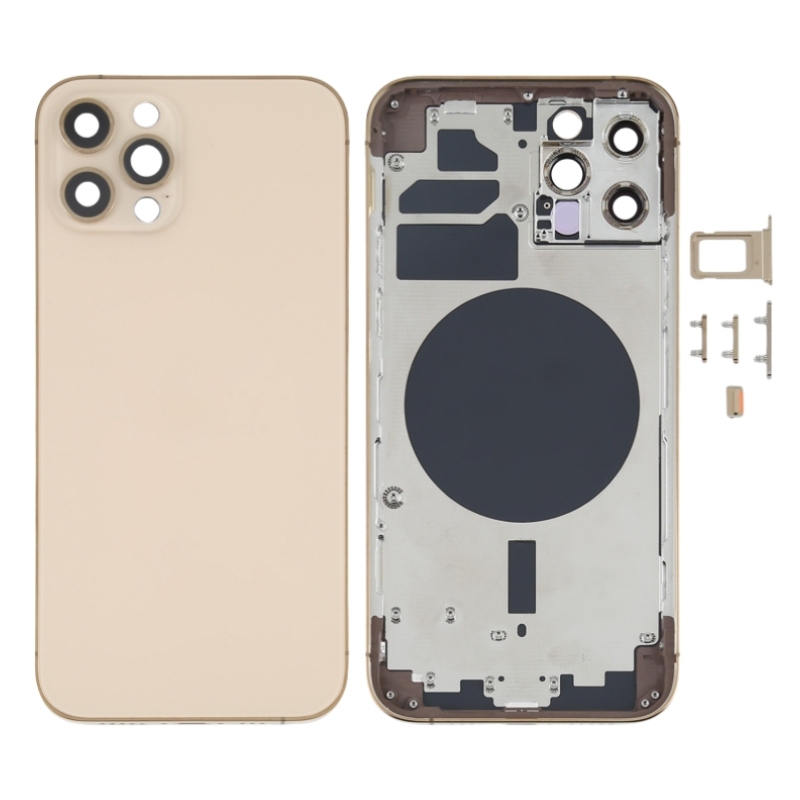 For iPhone 12pro 12promax Back Housing Replacement Part Middle Frame Chassis