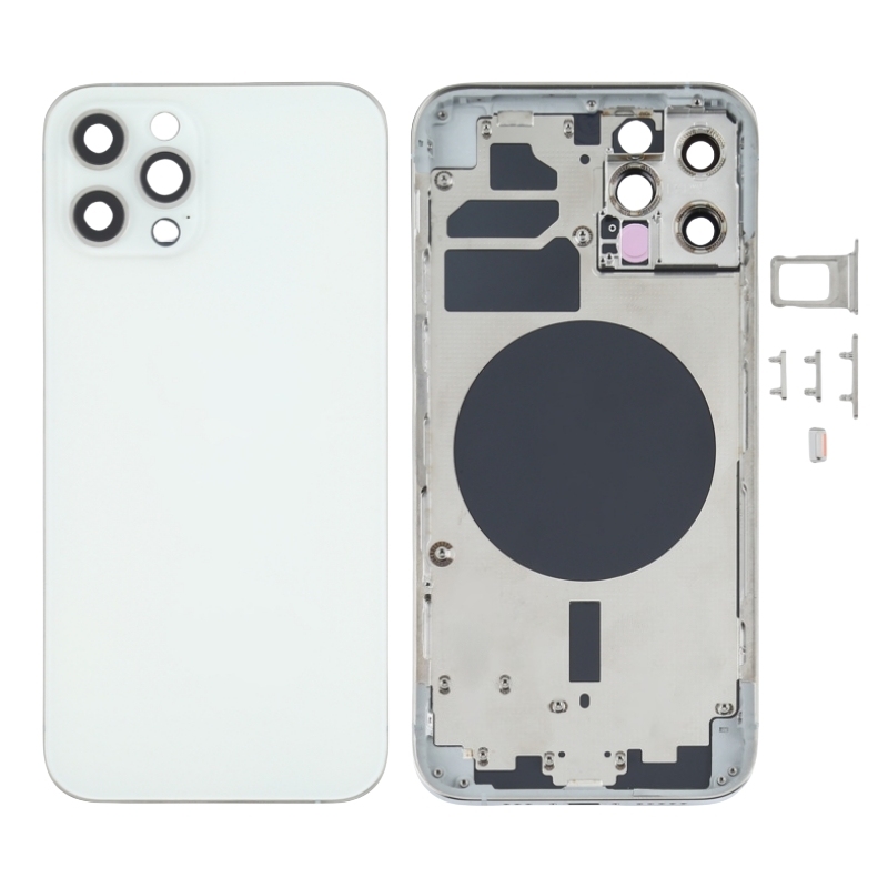 For iPhone 12pro 12promax Back Housing Replacement Part Middle Frame Chassis