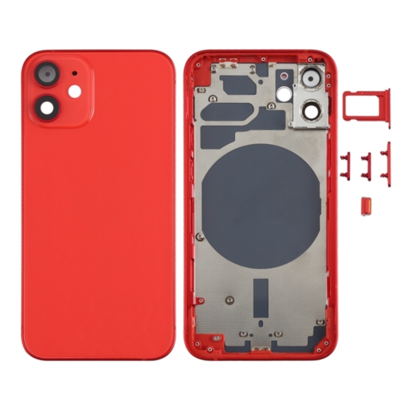 For iPhone 12 12mini Back Housing Replacement Part Middle Frame Chassis