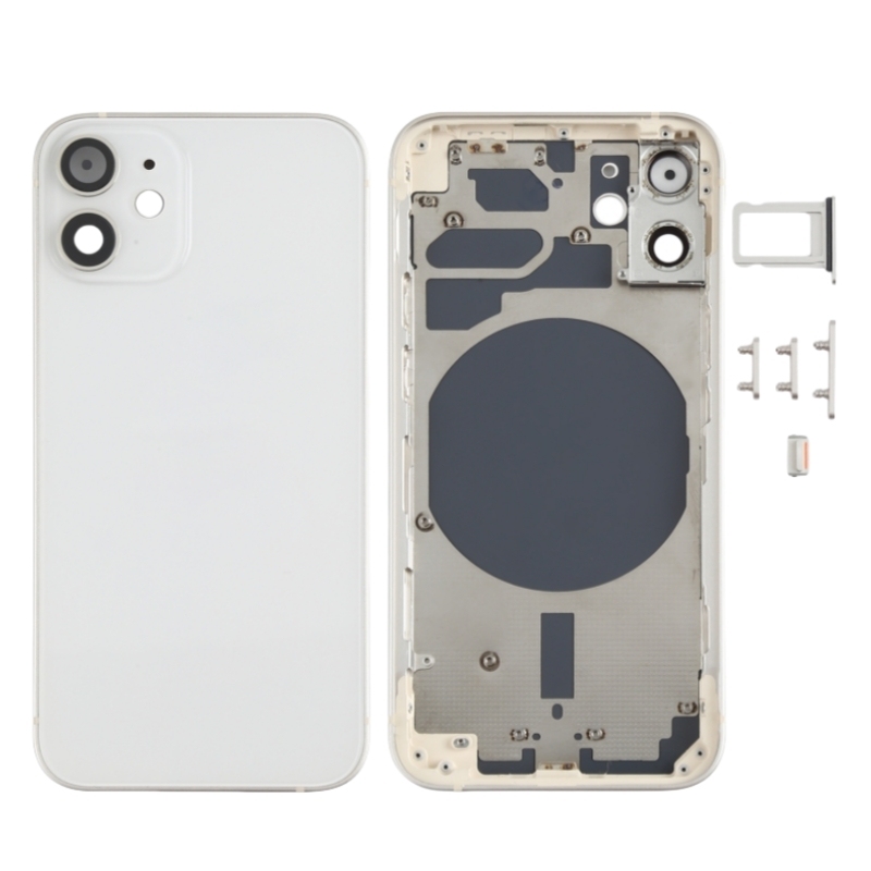 For iPhone 12 12mini Back Housing Replacement Part Middle Frame Chassis