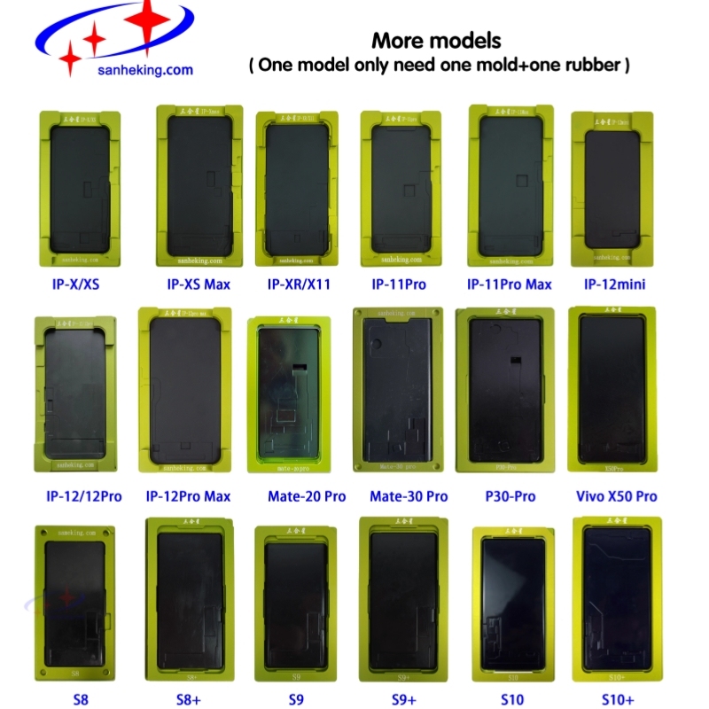 Sanheking Screen Laminate Mold for iPhone 16 15 14 13 12 11 X