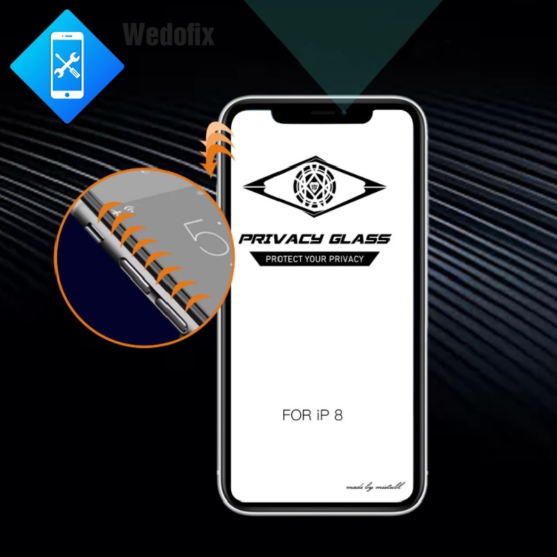 Super D Privacy Tempered Glass Black Anti-peeping Screen Film Protectors for iPhone 16 15 14 13 12 11 X 8 7 6