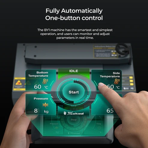 Xwitzeal Auto Precise Phone Pressure Machine Stable Control for iPhone Samsung Android Screen Repair