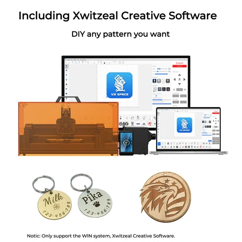 Xwitzeal V8 Ultra Laser Pro Machine with Position Mold for iPhone 16 - 8  Back Glass Remove