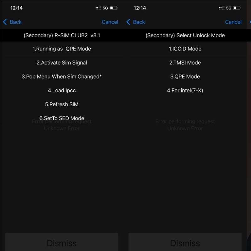 2th Generation RSIM Club V8.1  QPE/MEP Mode for iOS17 iOS18 Phone 16 15 14 13 12 11 Xsmax Xr