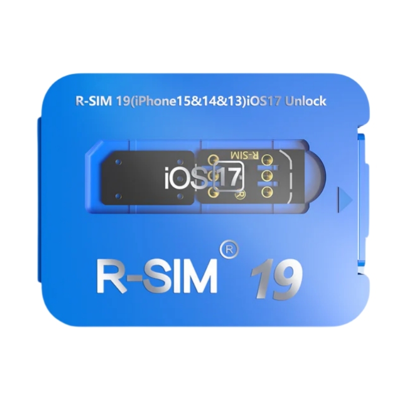 Rsim19 Card Unlock Chip for iOS18 17 iPhone 16 15 14 13 12 11 Xsmax Xr