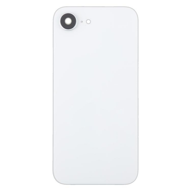 For iPhone 16e Back Rear Glass Replacement with Back Plate - One Part