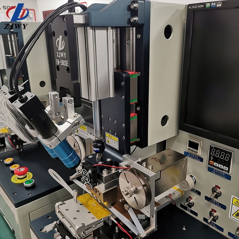 ZJWY EN-580SE Flex Cable Bonding Machine with 4 HD Camera