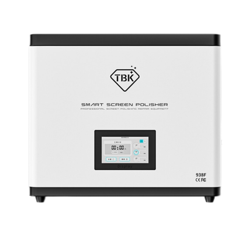 TBK 938F Dual Station Screen Polishing Machine Scratch Removal and Grind for iPhone iWatch Samsung Huawei